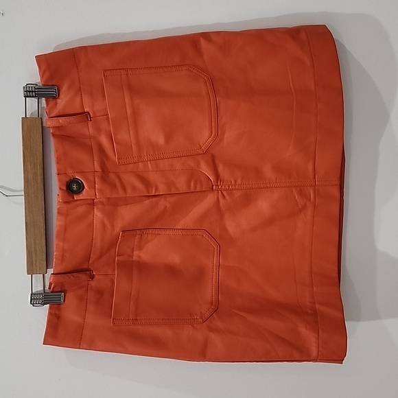 Maeve The Colette Faux Leather Mini Skirt - Picture 3 of 9